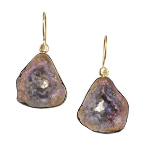 Nebula Earrings with 14k Gold