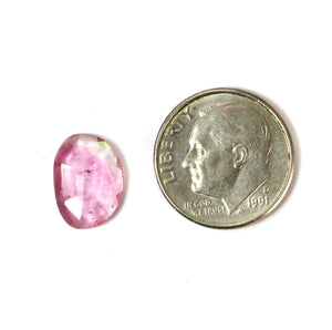 Rose Cut Powder Pink Tourmaline