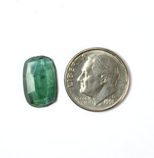 Rose Cut Indicolite Tourmaline