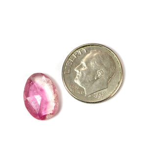 Rose Cut Pink Tourmaline